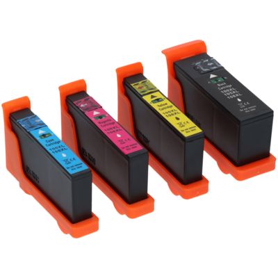 Cartouche compatible Lexmark 100XL (14N1068E) - 4 couleurs - Grande capacité - Multipack