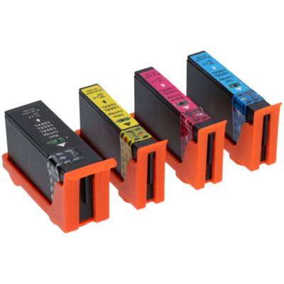 Cartouche compatible Lexmark 100XL (14N1068E) - 4 couleurs - Grande capacité - Multipack