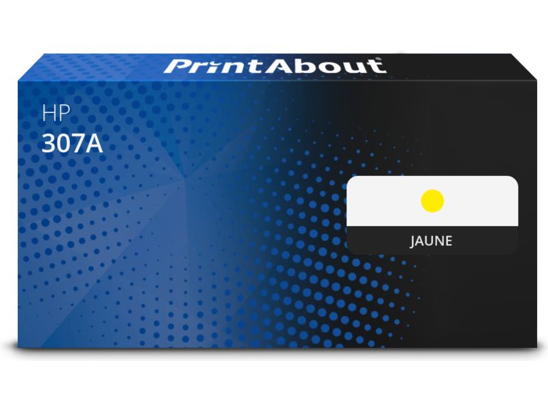 Toner compatible HP 307A (CE742A) - Jaune