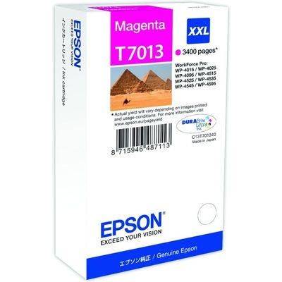 Epson T7013 (C13T70134010) Cartouche d'encre Magenta