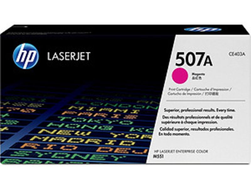 HP 507A (CE403A) Toner Magenta