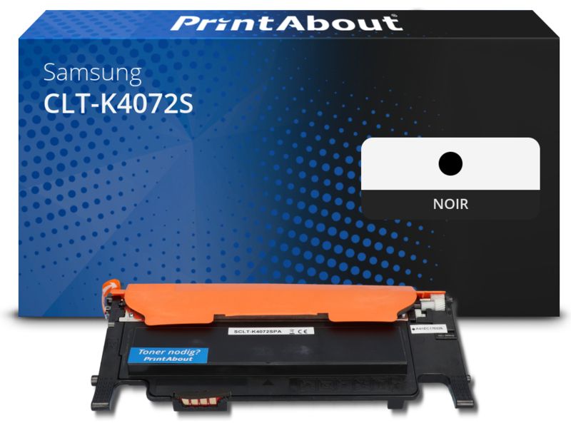 Toner compatible Samsung CLT-K4072S (SU128A) - Noir