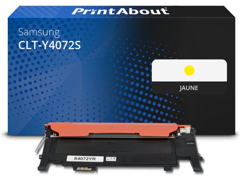 Toner compatible Samsung CLT-Y4072S (SU472A) - Jaune
