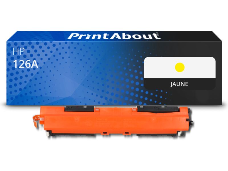Toner compatible HP 126A (CE312A) - Jaune
