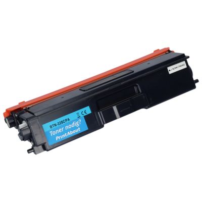 Toner compatible Brother TN-325C - Cyan - Grande capacité