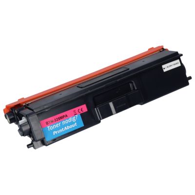 Toner compatible Brother TN-325M - Magenta - Grande capacité
