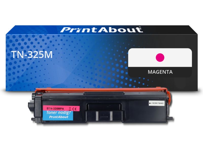 Toner compatible Brother TN-325M - Magenta - Grande capacité
