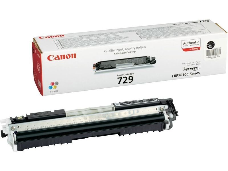 Canon 729 BK Toner Zwart