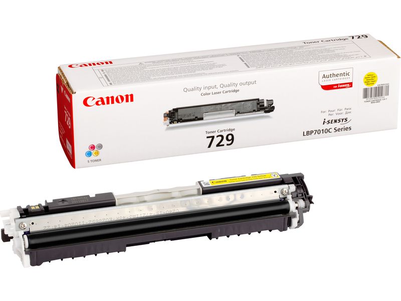 Canon 729 Y Toner Geel