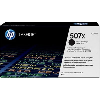 HP 507X (CE400X) - Noir - Toner - Grande capacité