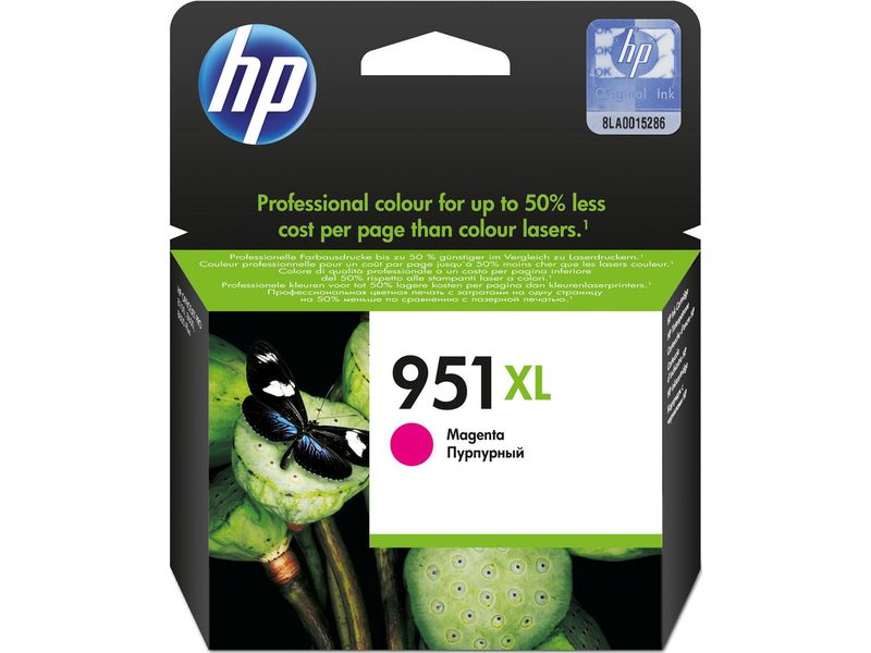 HP 951XL (CN047AE) Inktcartridge Magenta Hoge capaciteit