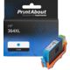 Cartouche compatible HP 364XL (CB323EE) - Cyan - Grande capacité