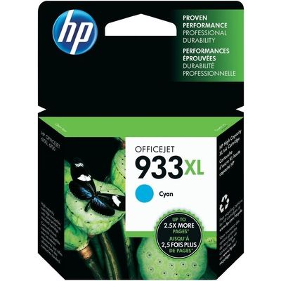 HP 933XL (CN054AE) - Cyan - Cartouche d'encre - Grande capacité