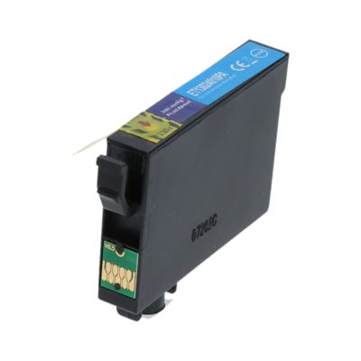 Cartouche compatible Epson T1302 - Cyan - Grande capacité