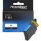Cartouche compatible Epson T1302 - Cyan - Grande capacité