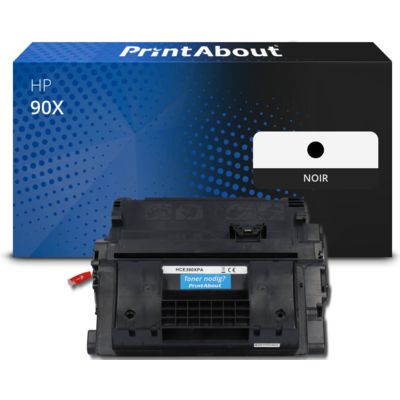 Toner compatible HP 90X (CE390X) - Noir - Grande capacité