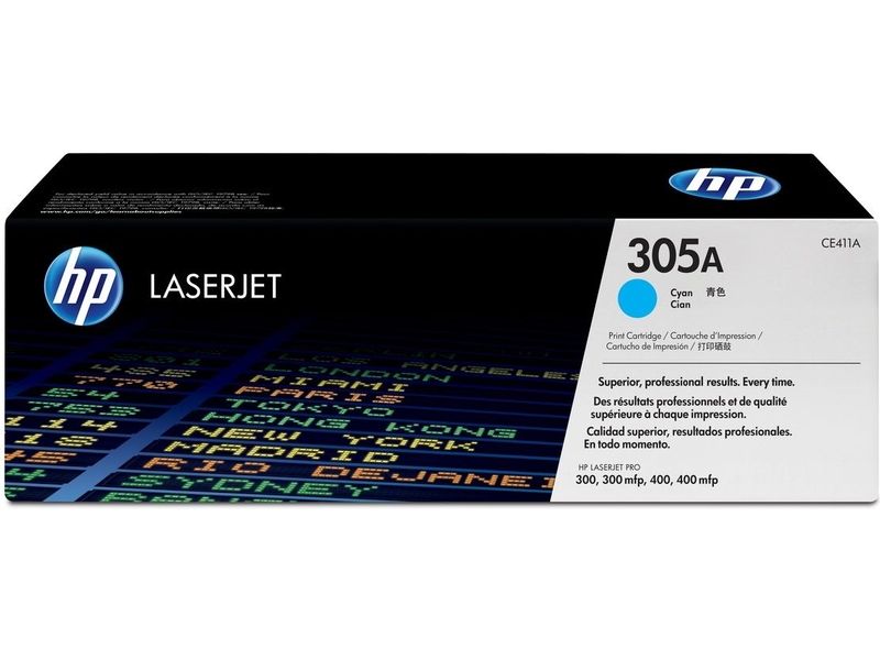 HP 305A (CE411A) Toner Cyaan