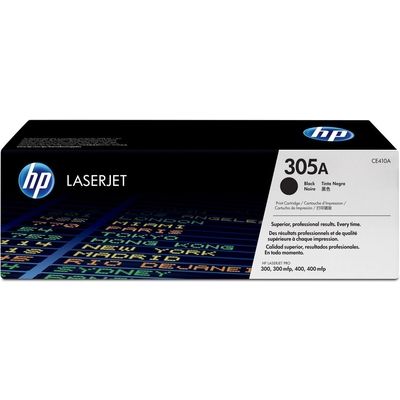 HP 305A (CE410A) - Noir - Toner
