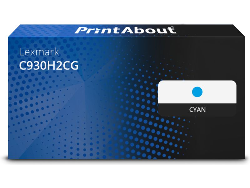 Toner compatible Lexmark C930H2CG - Cyan - Grande capacité
