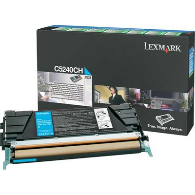 Lexmark C5240CH - Cyan - Toner - Grande capacité