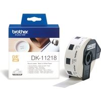 Brother DK-11218 - (24 mm x 24 mm) - Noir sur blanc - Étiquette