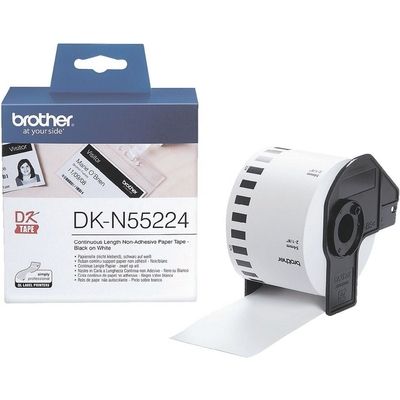 Brother DK-N55224 - (54 mm) - Noir sur blanc - Étiquette