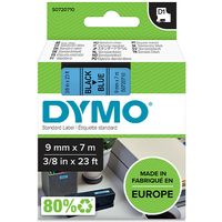 Dymo 40916 (S0720710) - (9 mm) - Noir sur bleu - Ruban