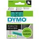 Dymo 45019 (S0720590) - (12 mm) - Noir sur vert - Ruban