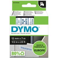 Dymo 45014 (S0720540) - (12 mm) - Bleu sur blanc - Ruban