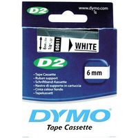 Dymo 60611 (S0721030) - (6 mm) - Noir sur blanc - Ruban