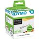 Dymo 99010 (S0722370) - (28 mm x 89 mm) 2 rouleaux - Noir sur blanc - Étiquette