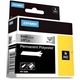 Dymo 18485 (S0718170) - (9 mm) - Noir sur métallique - Ruban