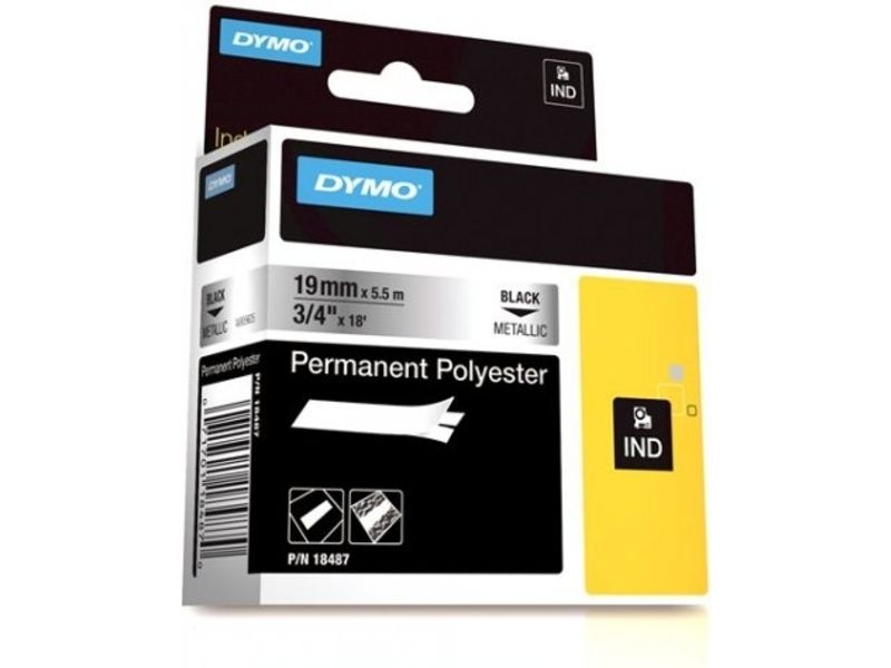 DYMO RhinoPRO - Polyester - adhésif permanent - Roll (1.9 cm x 5.5 m) bande permanente - pour RhinoPRO 5000