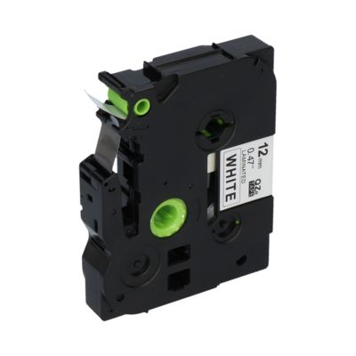 Ruban compatible Brother TZe-231 - (12 mm) - Noir sur blanc