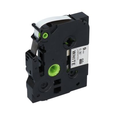 Ruban compatible Brother TZe-221 - (9 mm) - Noir sur blanc