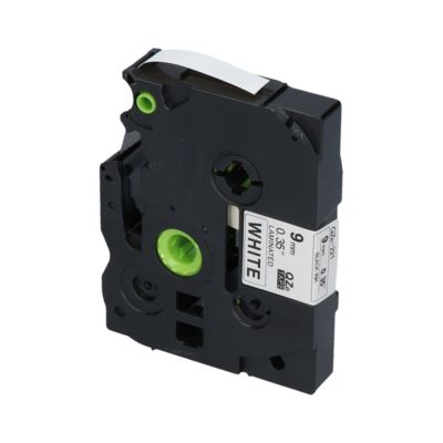 Ruban compatible Brother TZe-221 - (9 mm) - Noir sur blanc