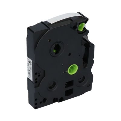 Ruban compatible Brother TZe-121 - (9 mm) - Noir sur transparent