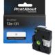 Ruban compatible Brother TZe-131 - (12 mm) - Noir sur transparent