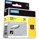 Dymo 18052 (S0718270) - (6 mm) - Noir sur jaune - Ruban
