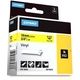 Dymo 18433 (S0718470) - (19 mm) - Noir sur jaune - Ruban
