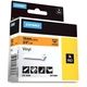 Dymo 18436 (S0718500) - (19 mm) - Noir sur orange - Ruban