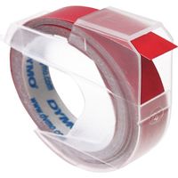 Dymo S0898150 - (9 mm) - Blanc sur rouge - Ruban