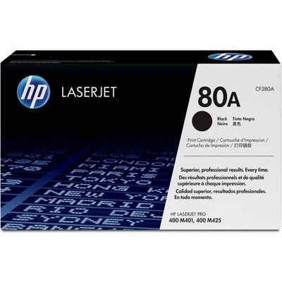 HP 80A (CF280A) - Noir - Toner
