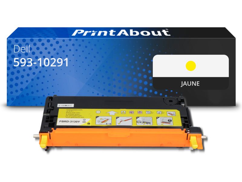 Toner compatible Dell 593-10291 (H515C) - Jaune