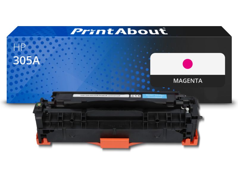Toner compatible HP 305A (CE413A) - Magenta