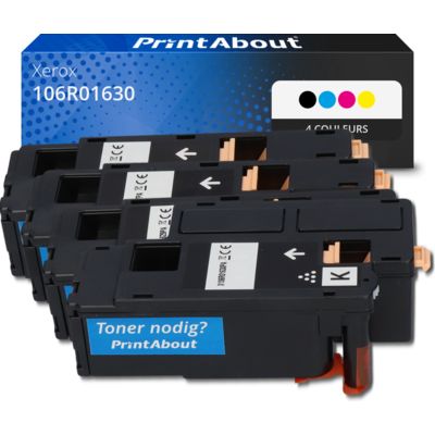 Toner compatible Xerox 106R01630 - 4 couleurs - Multipack
