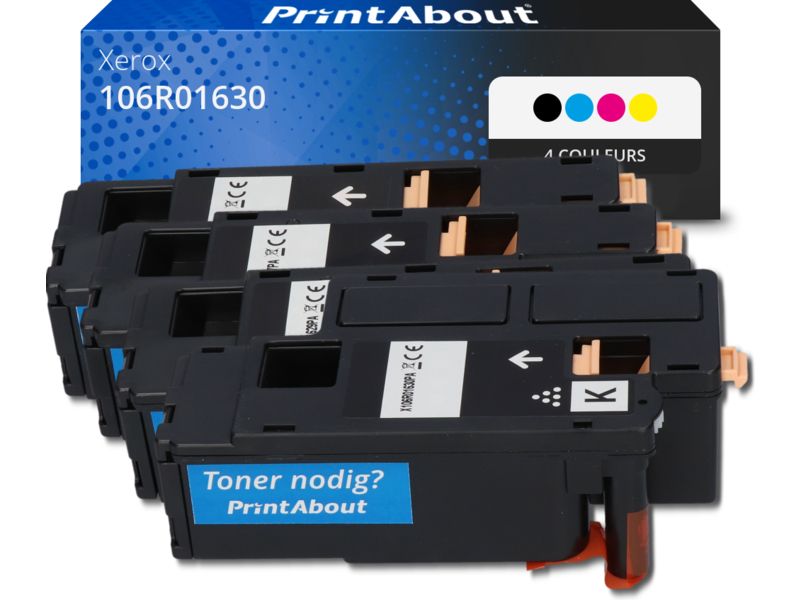 Toner compatible Xerox 106R01630 - 4 couleurs - Multipack