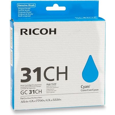 Ricoh GC-31CH (405702) - Cyan - Cartouche d'encre - Grande capacité