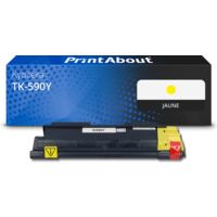Toner compatible Kyocera TK-590Y - Jaune
