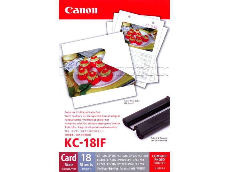 Canon KC-18IF Inktcartridge Foto kleuren